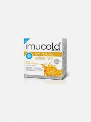 Imucold Geleia Real - 20 Ampolas - Farmodietica